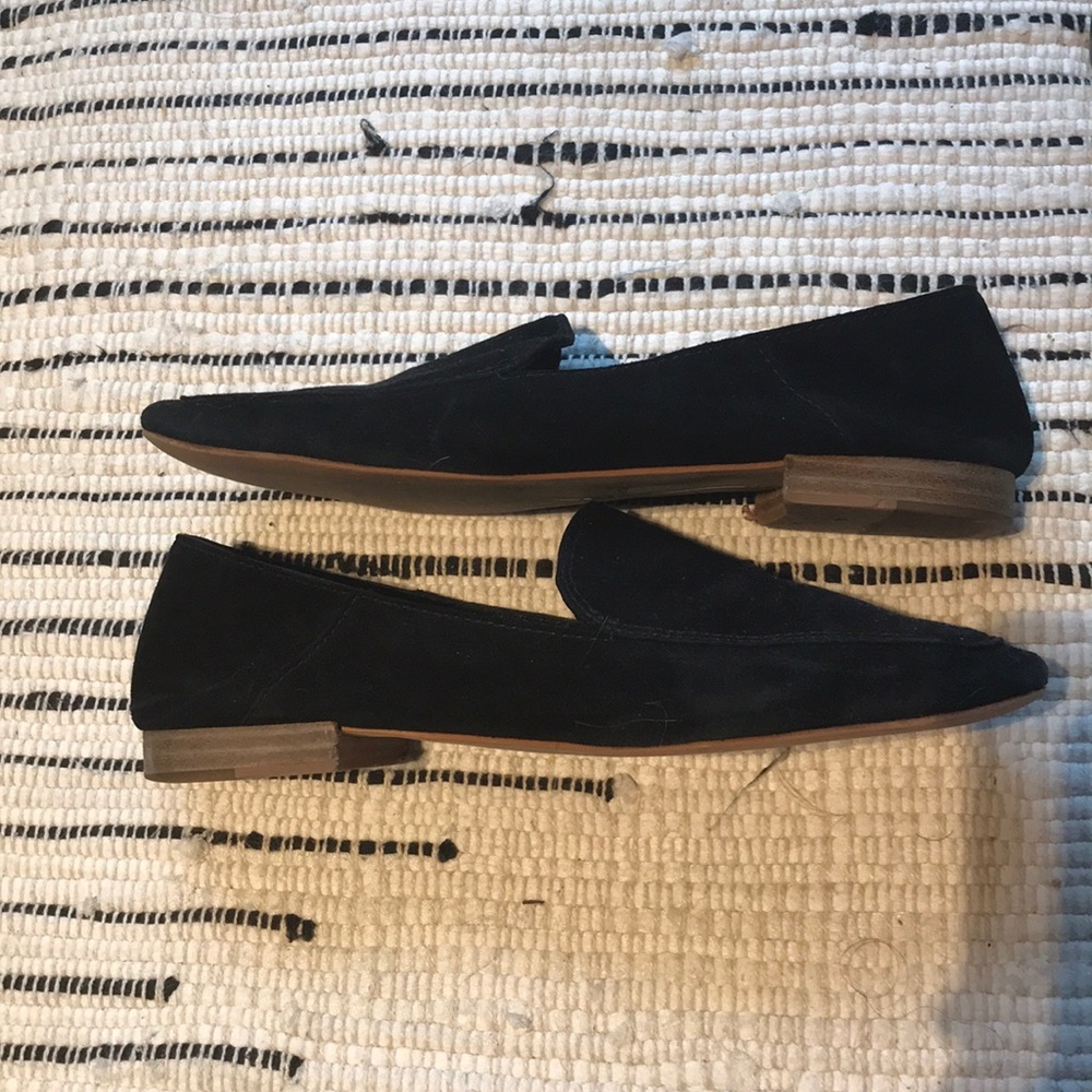Dolce Vita Black suede loafers size 8